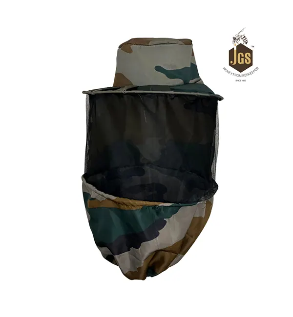 Army Print With Nack Protection-12-Bee Veil