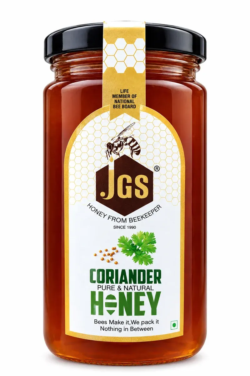 JGS Coriander Honey jar