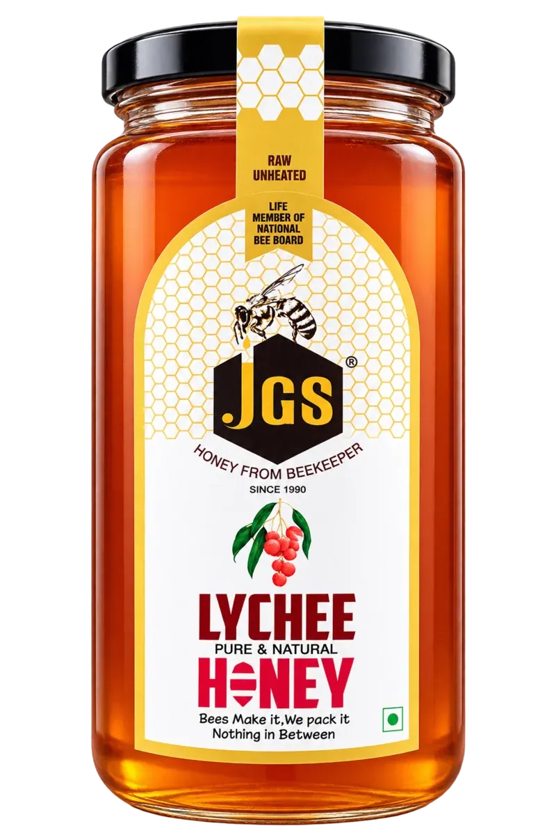 JGS Lychee Honey jar