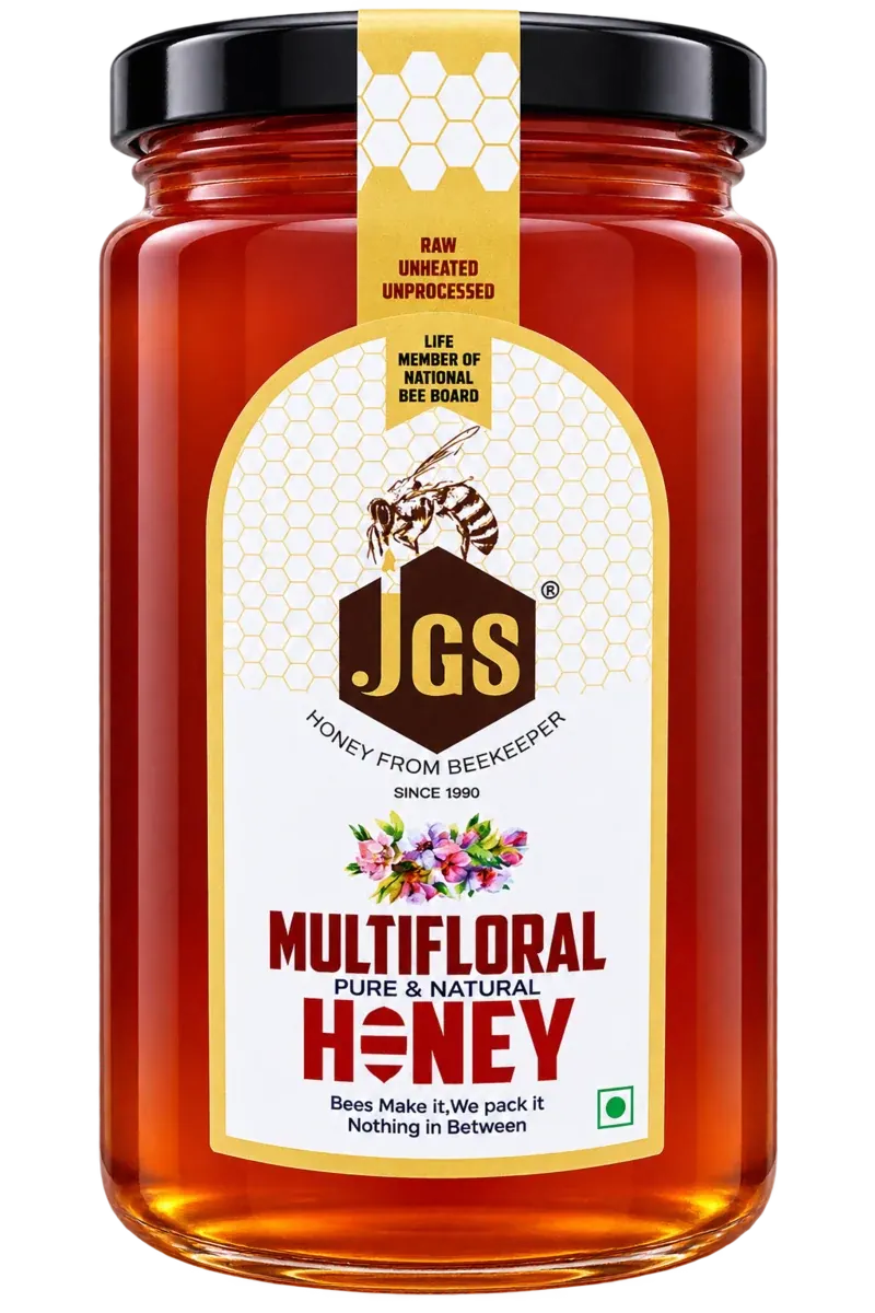 JGS Multifloral Honey jar