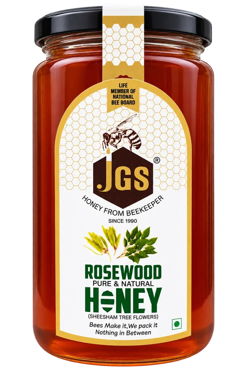 JGS Rosewood Honey jar