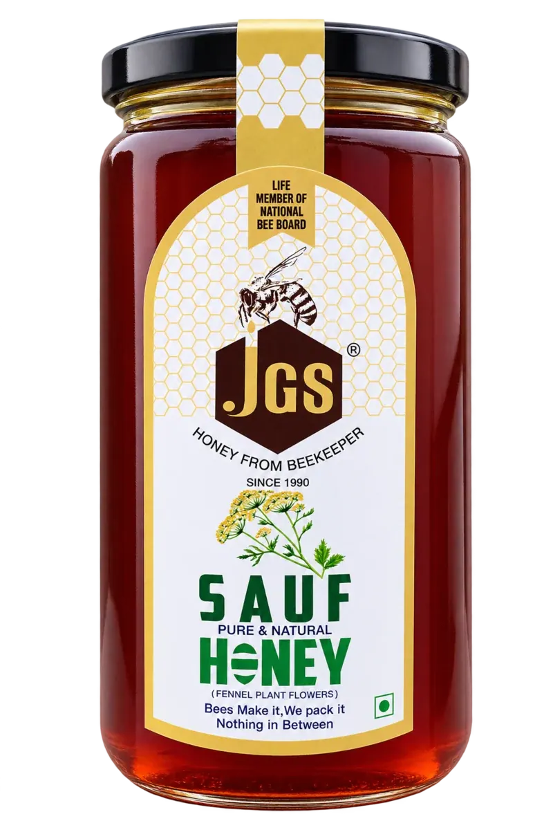 JGS Saunf Honey jar