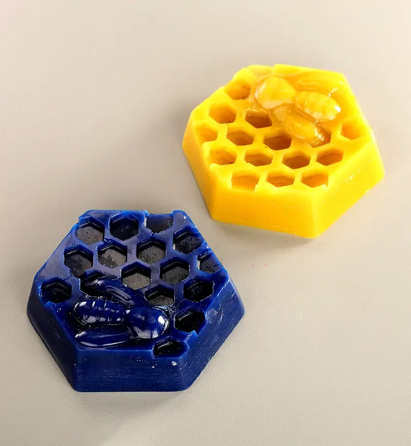 Hexagon Wax Candle