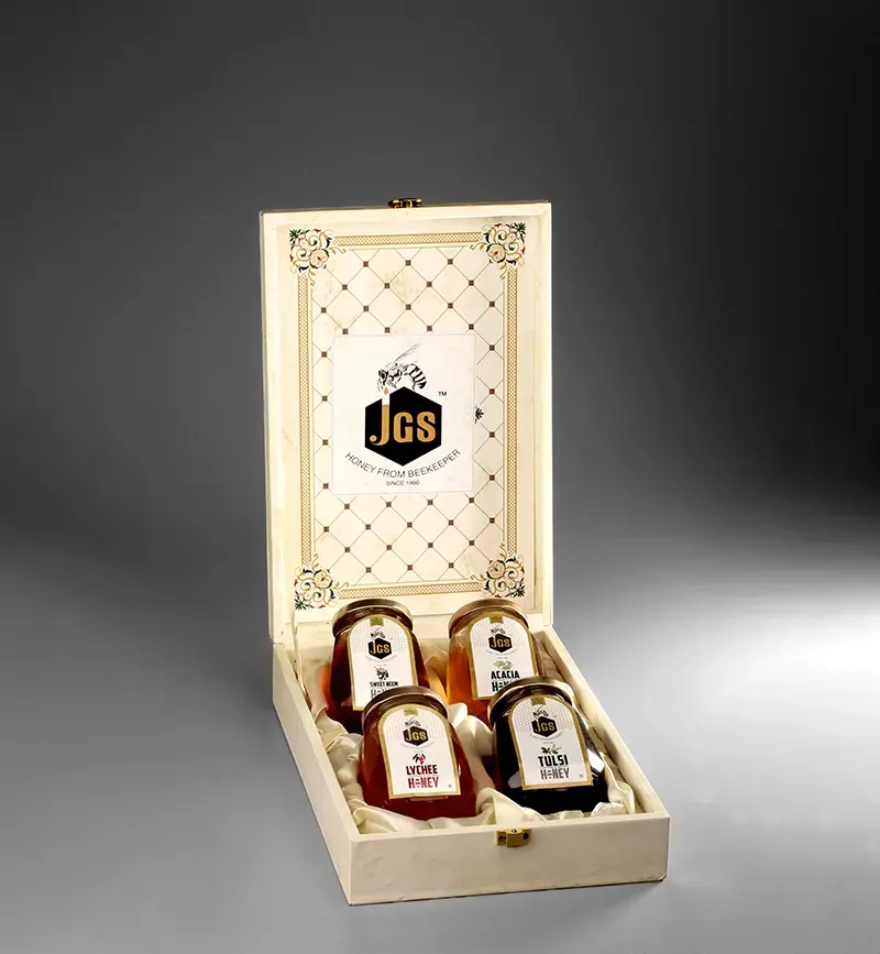 Honey Gift Pack (Set of 4 bottles, 250g each)