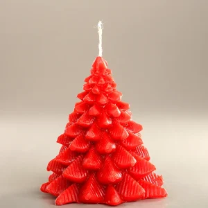 Christmas Tree Candle (Made with Natural Bees Wax)